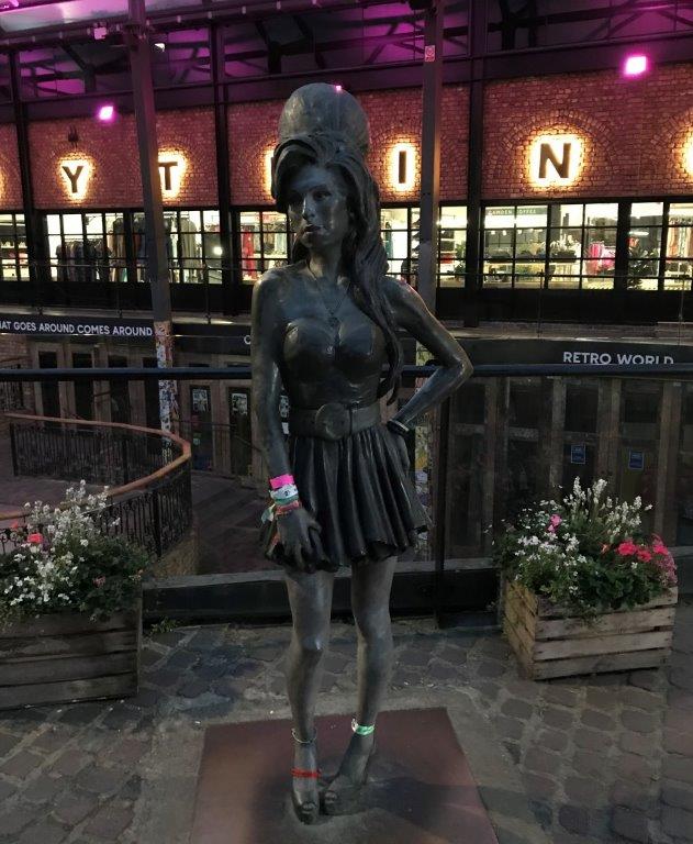 Amy Whinehouse Statue - Camden Market