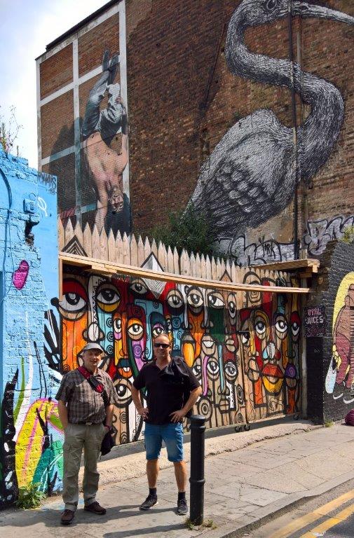 Rock in London, Street Art, Shoreditch